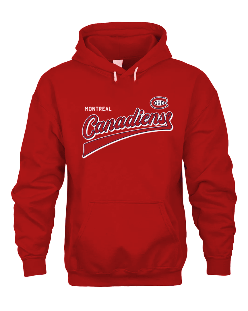 Levelwear Richmond Retro Script Montreal Canadiens Hoodie