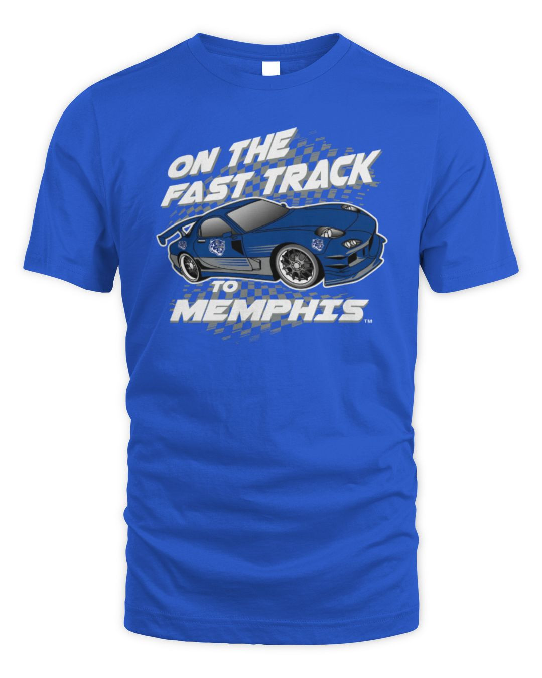 Memphis Tigers On The Fast Track T-shirt
