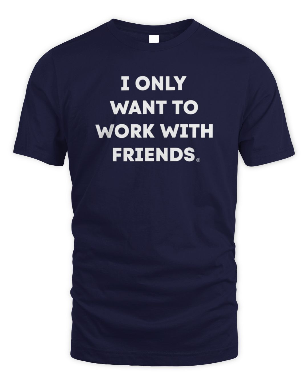 I Only Want To Work With Friends Shirt