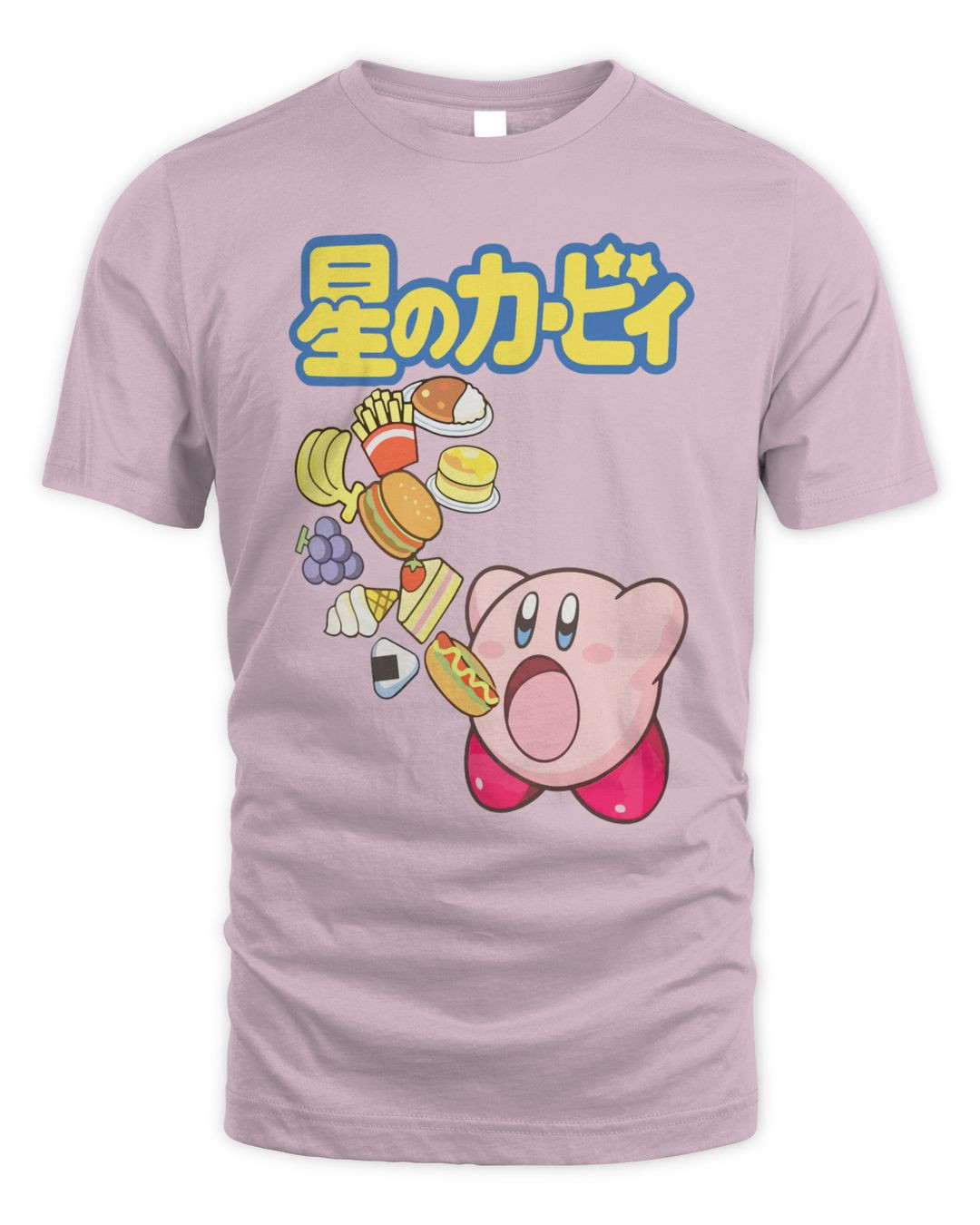 Kirby Merch Food Shirt