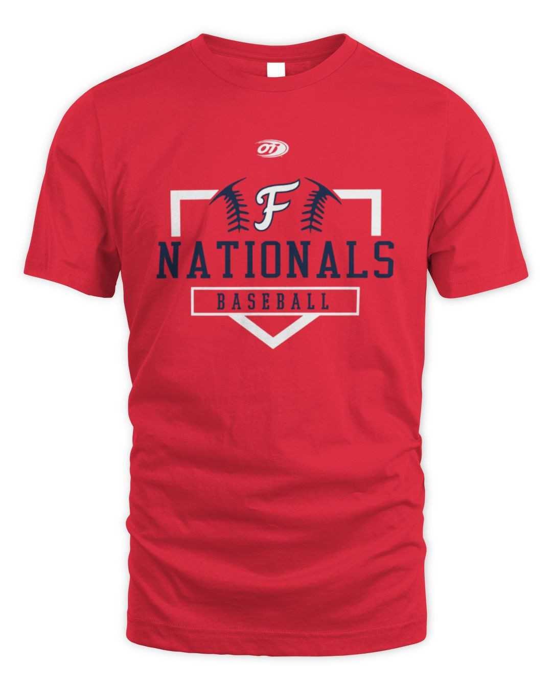 Milb Store Fredericksburg Nationals Ot Frednats Plate T Shirt