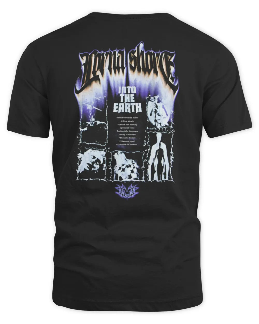 Lorna Shore Merch Lorna Shore Into The Earth Sweatshirt Black Hoodie