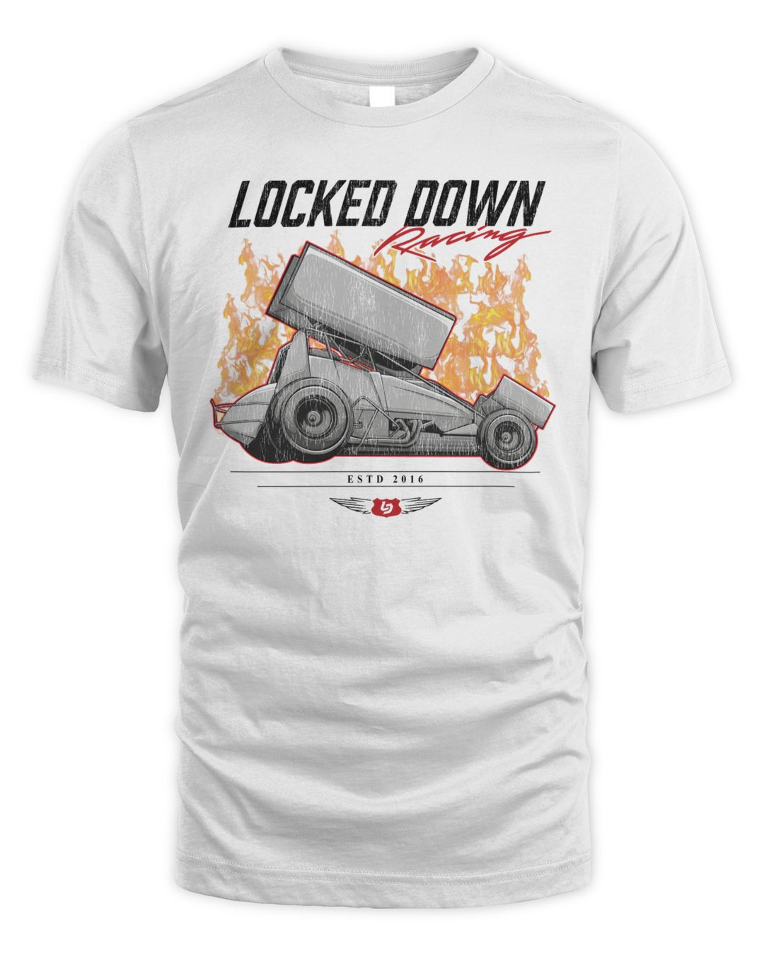 Locked Down Apparel Winged Shirt
