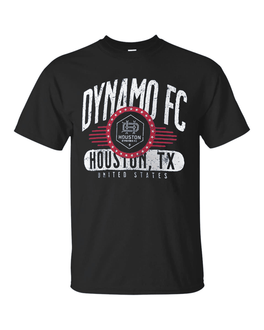 Houston Dynamo Fc Badge Of Honor T Shirt
