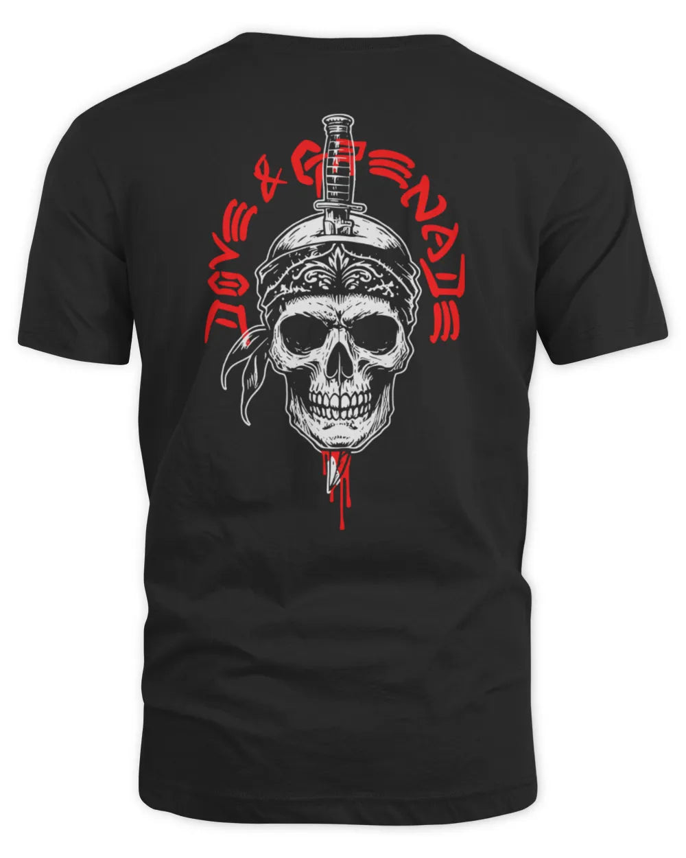 Hollywood Undead Merch Dagger Skull Shirt