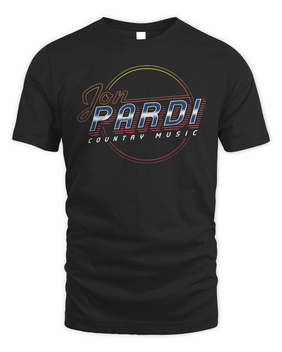Jon Pardi Merch Retro Chrome Shirt