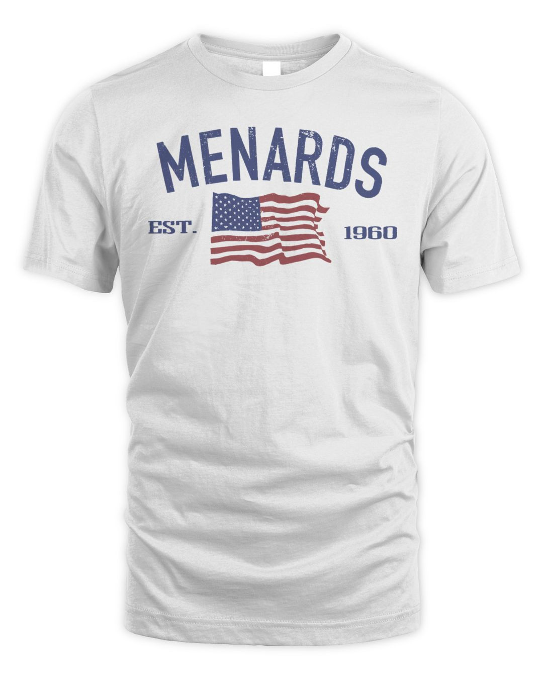 Menards Merchandise American Flag Shirt
