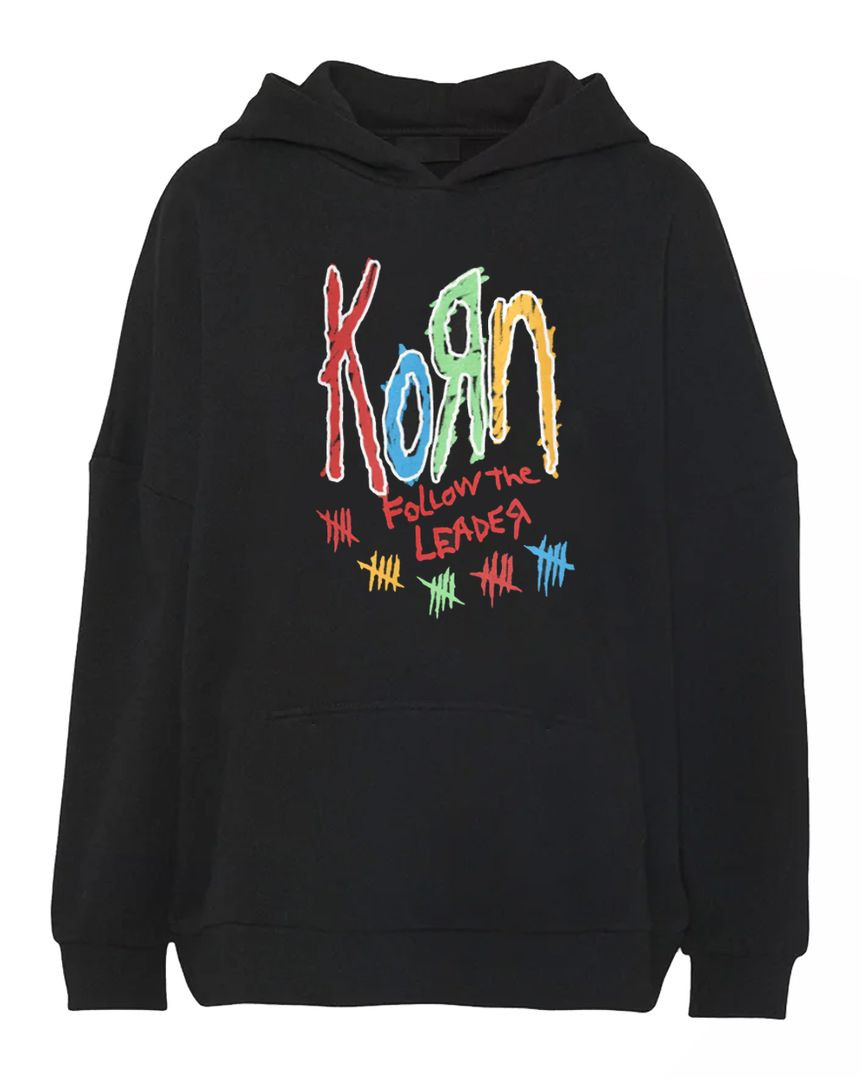 Korn Follow The Leader Hoodie Black