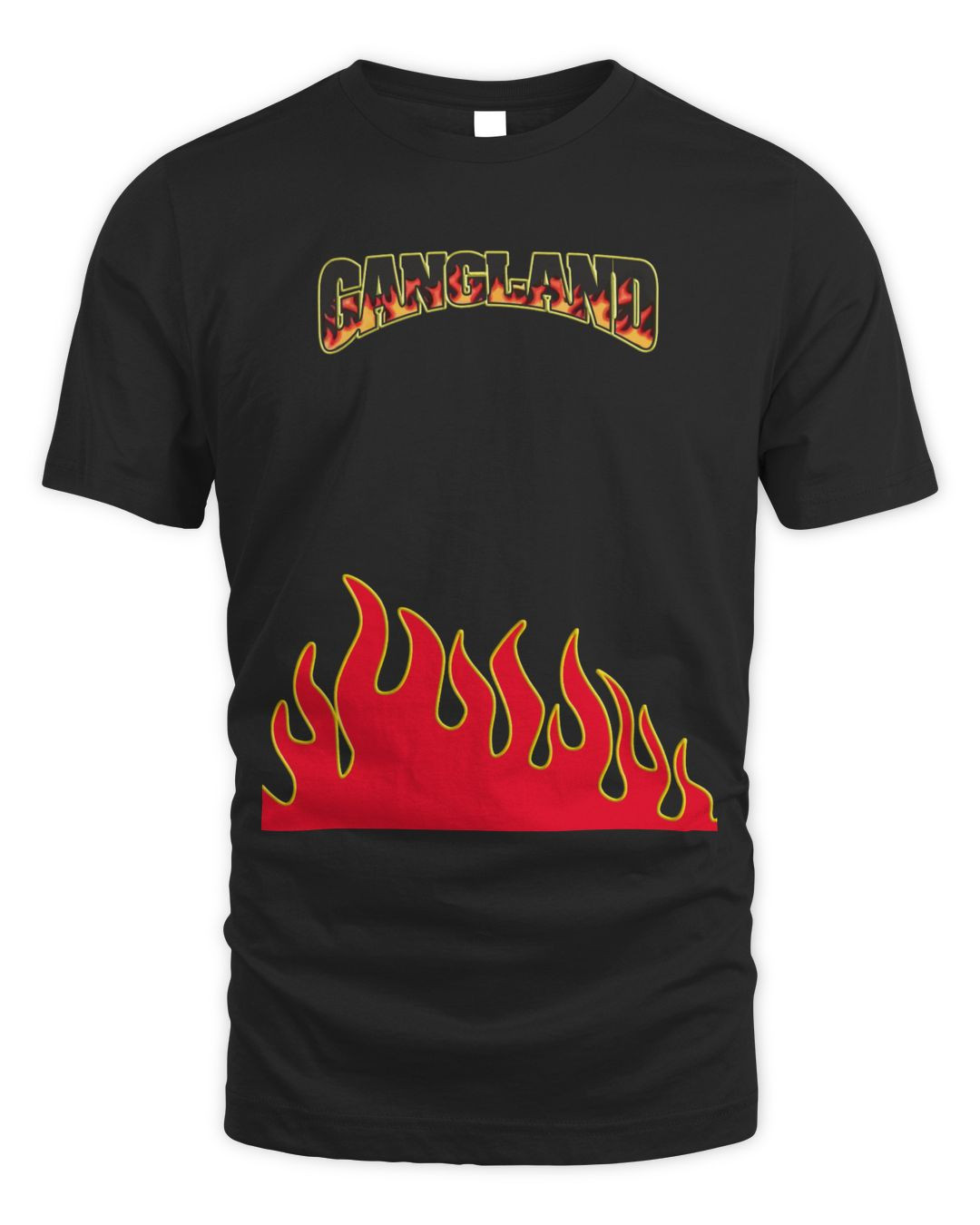 Mozzy Merch Gangland Flame Shirt