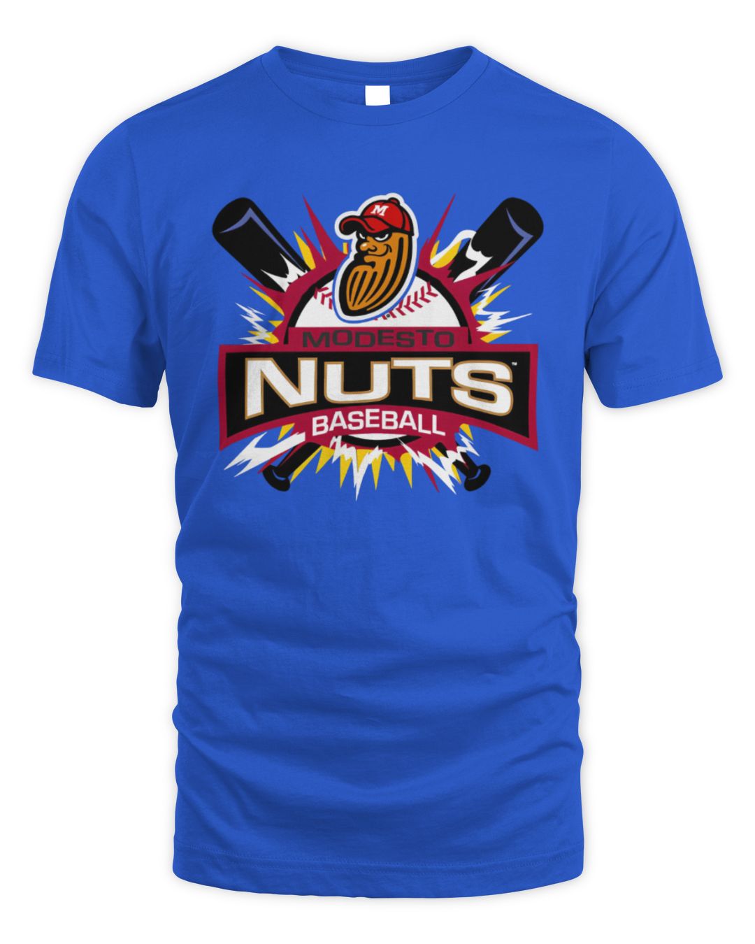 Modesto Nuts Vintage Varsity T Shirt