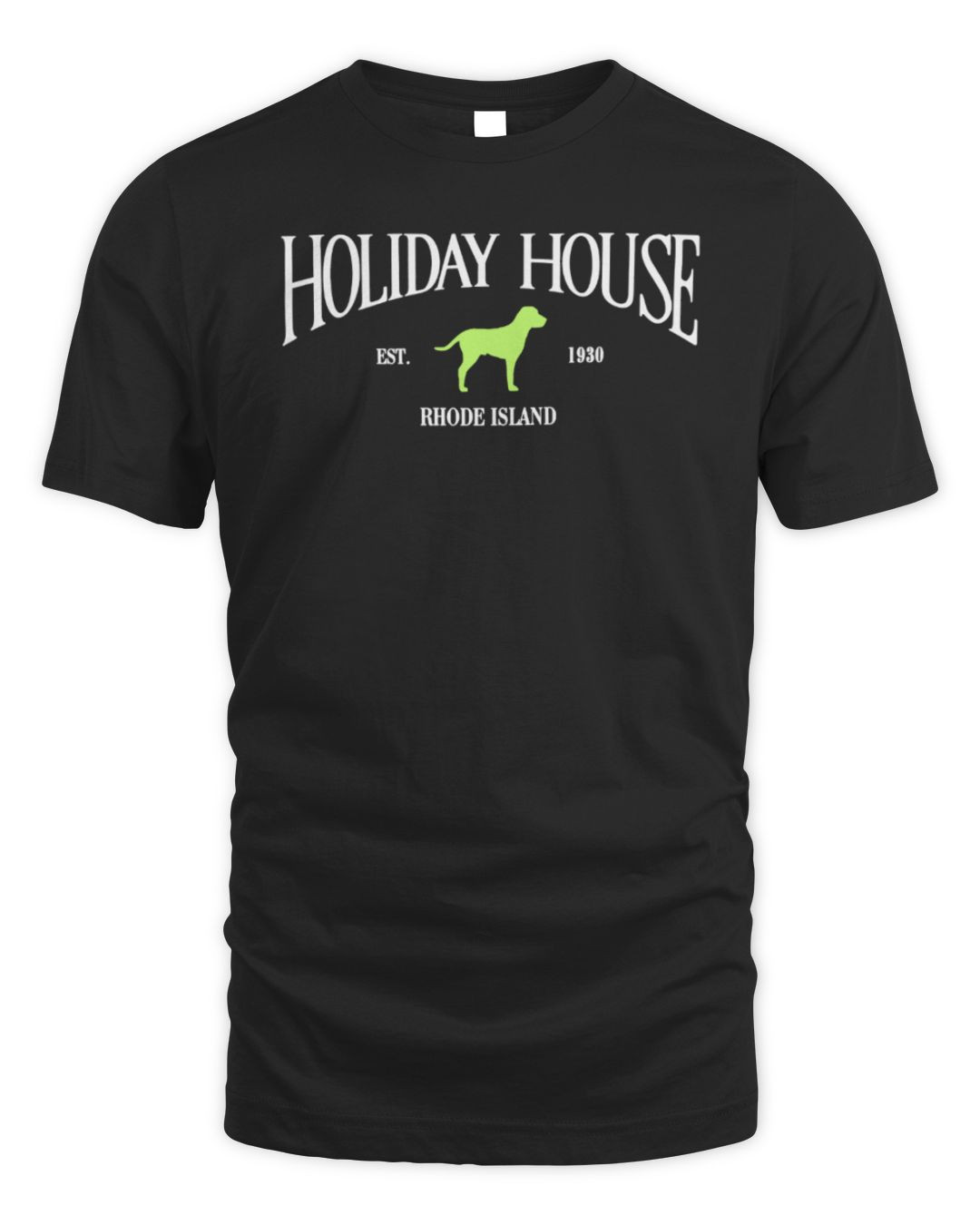 Holiday House With Key Lime Green Dog Shirt Cornelia Street Shirts