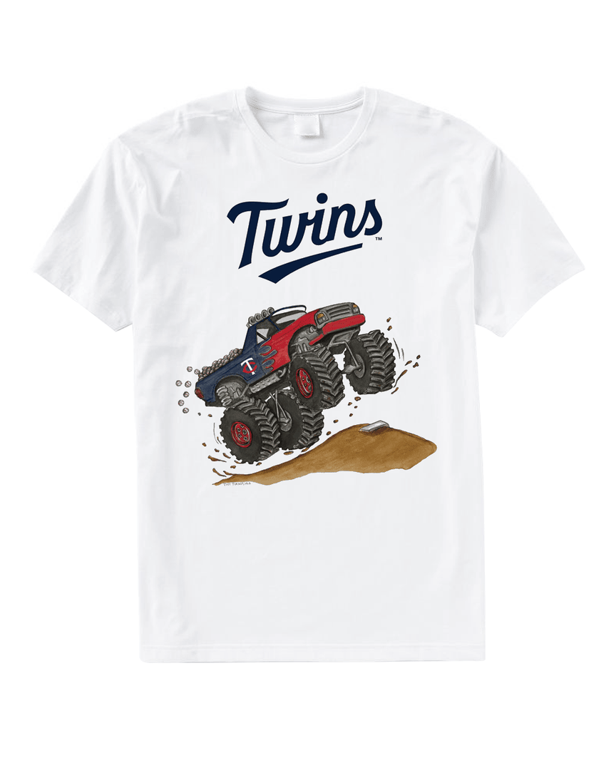 Minnesota Twins Tiny Turnip Monster Truck Tee Shirt