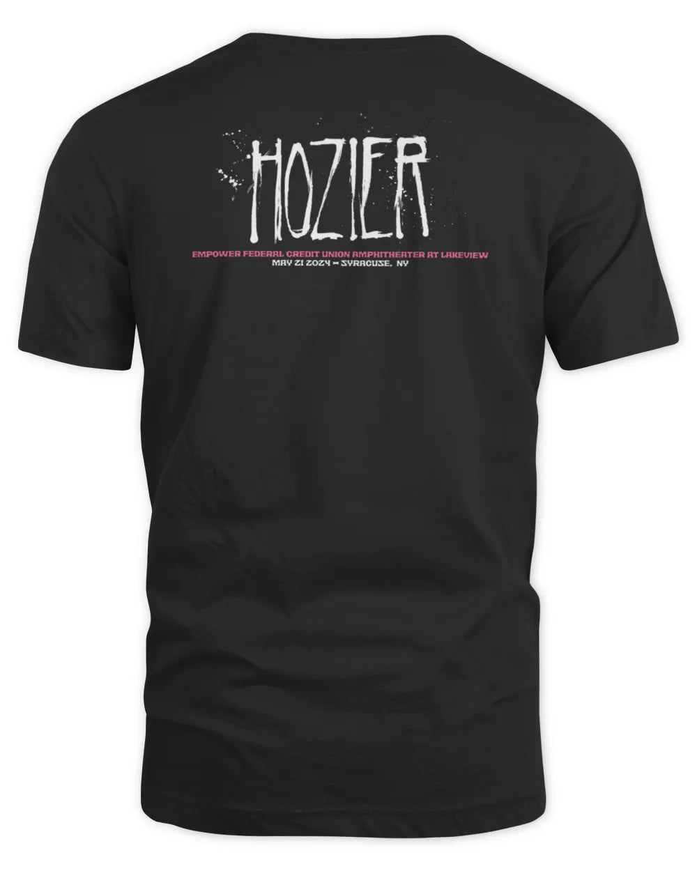 Hozier Merch Syracuse May 21 Show Tee