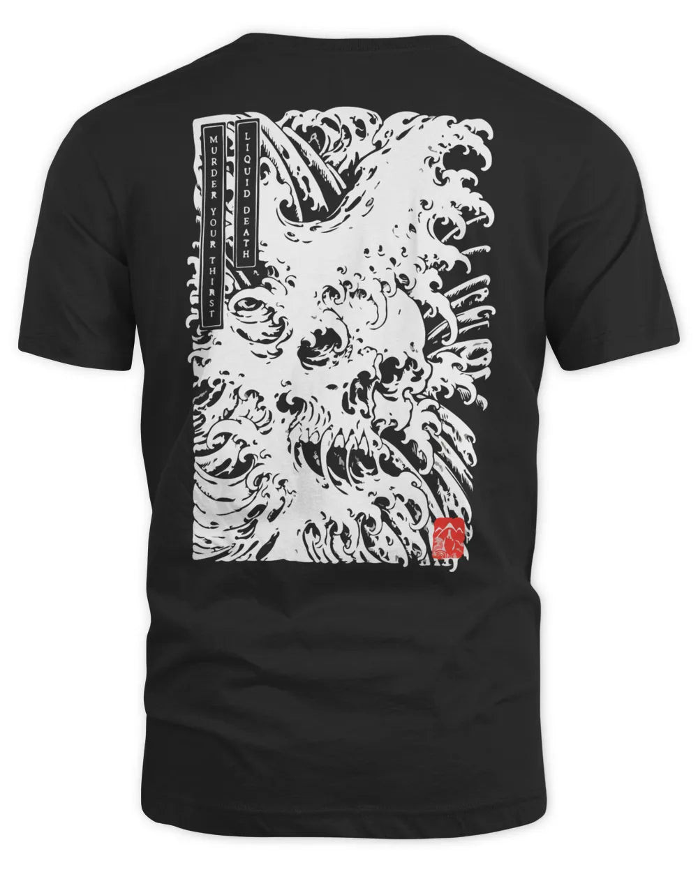 Liquid Death Merch Death Wave Shirt