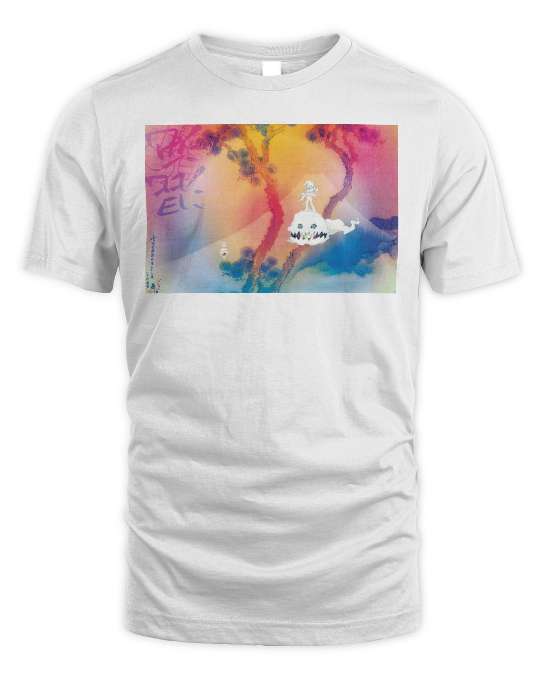 Kid Cudi Merch Kids See Ghosts T-shirt