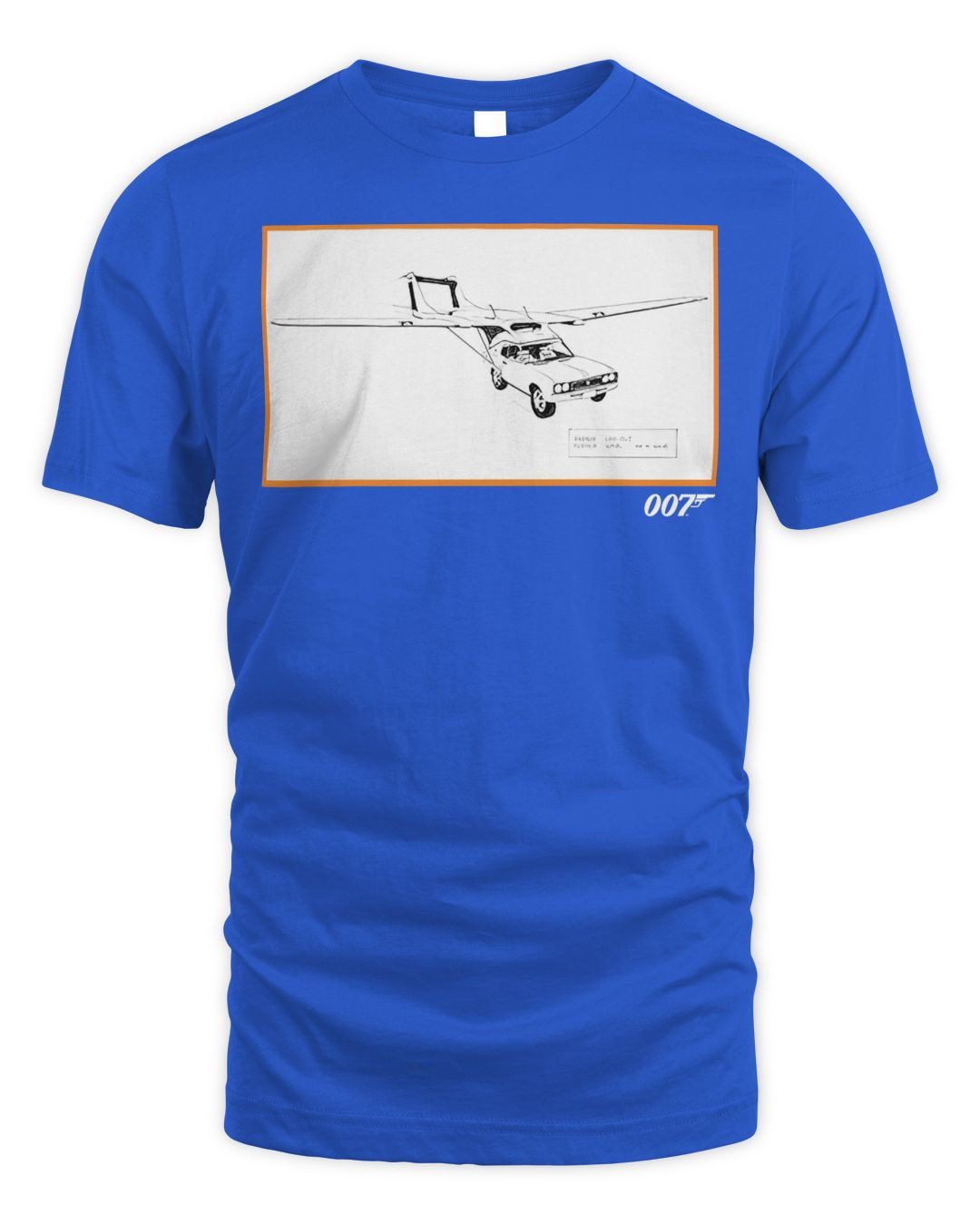 James Bond Merchandise Flying Car Shirt
