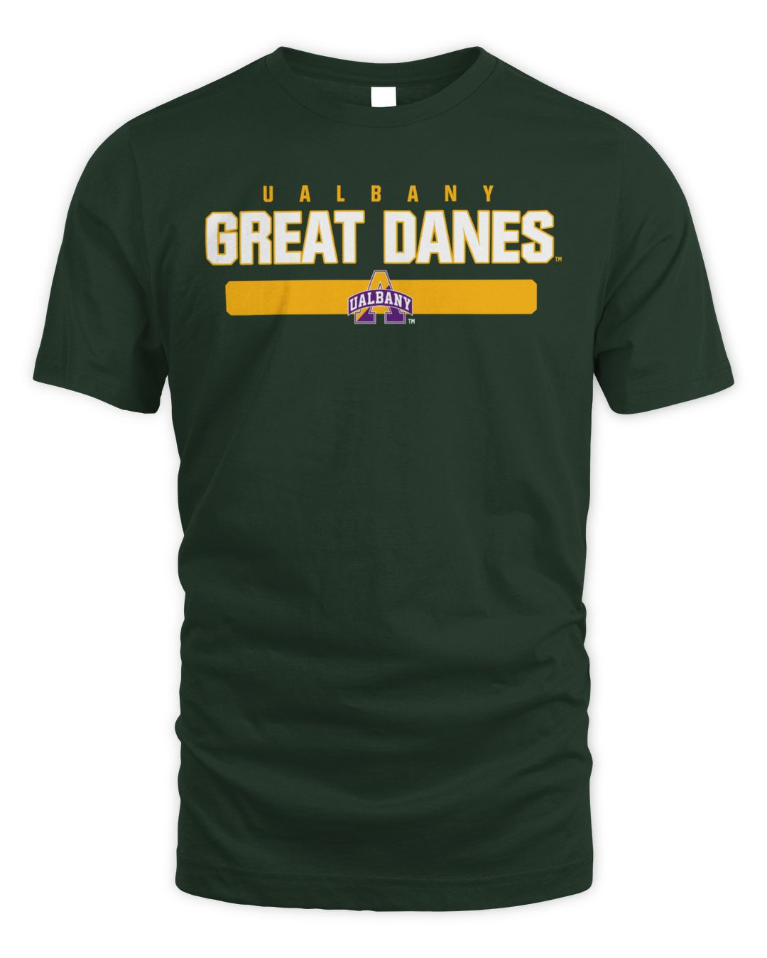 Men's Purple Albany Great Danes Team Strong Pullover Hoodie