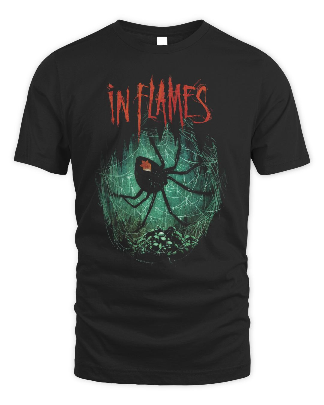 In Flames Merch Spider Shirt