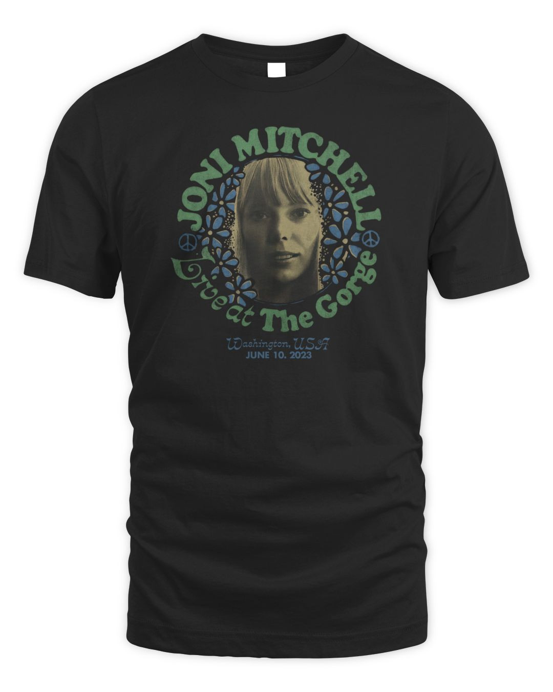Joni Mitchell Merchandise Joni Jam Peace Shirt