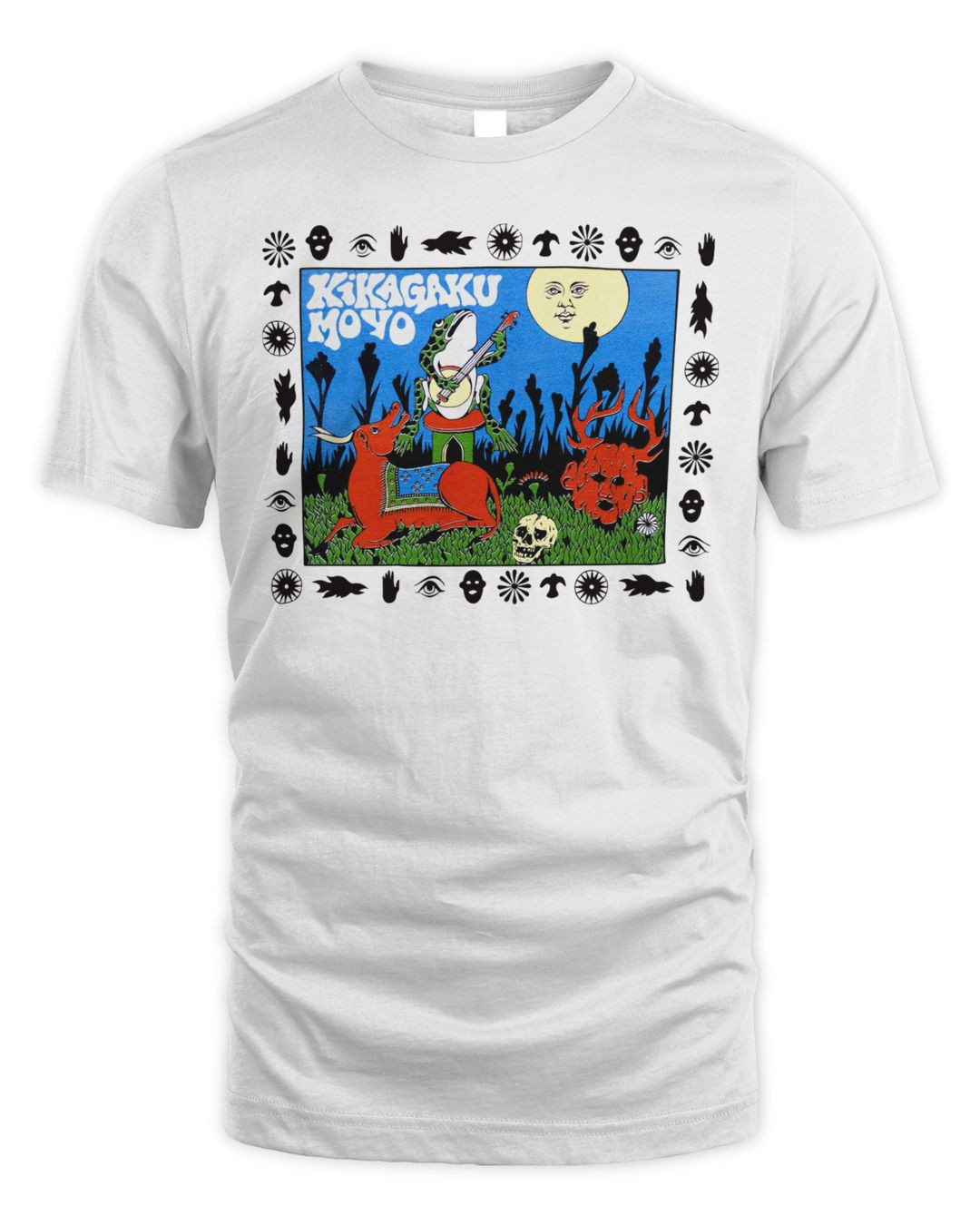 Kikagaku Moyo Merch Frog & Moon Shirt
