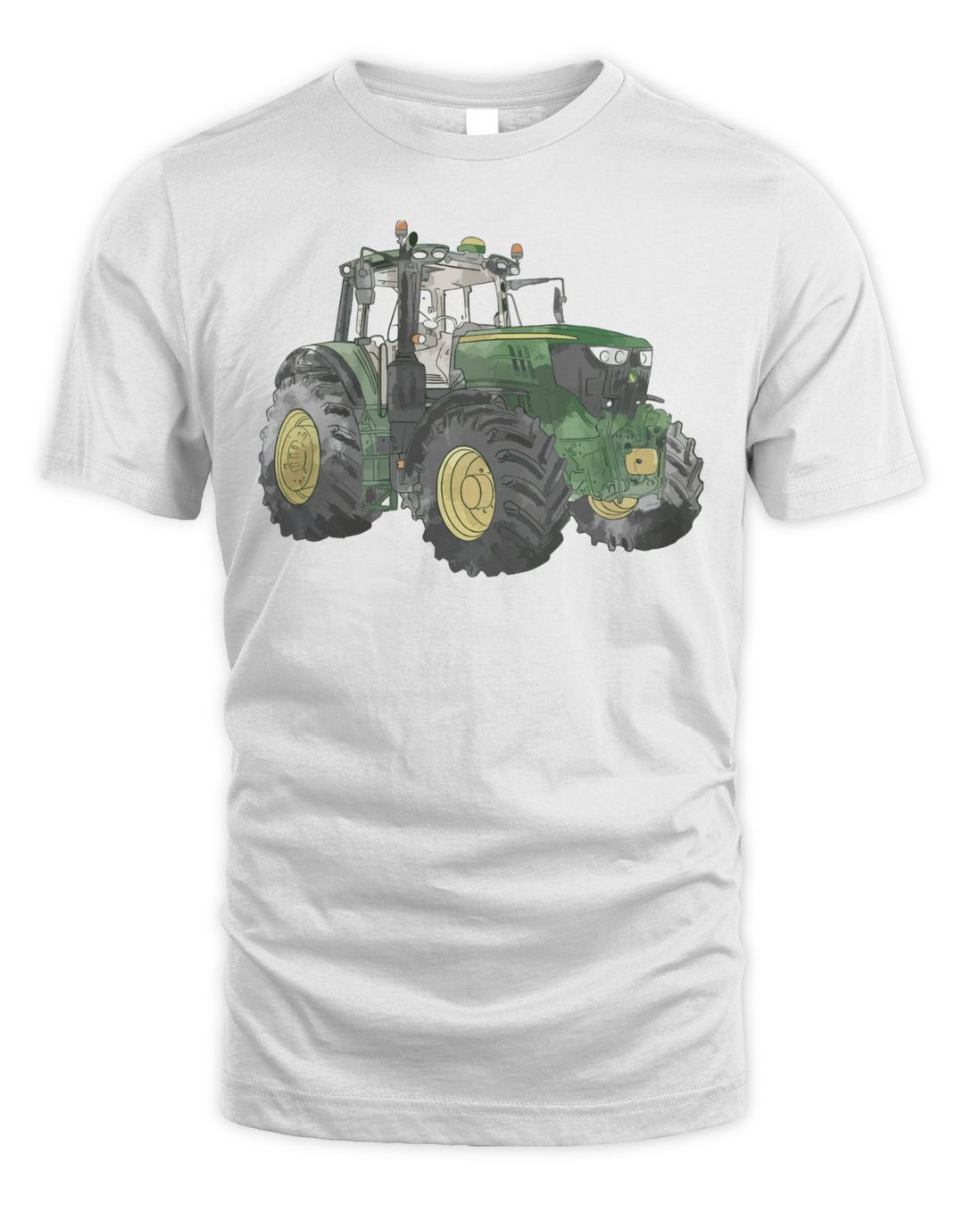 John Deere Merchandise Do Good Today Watercolor Tractor Shirt
