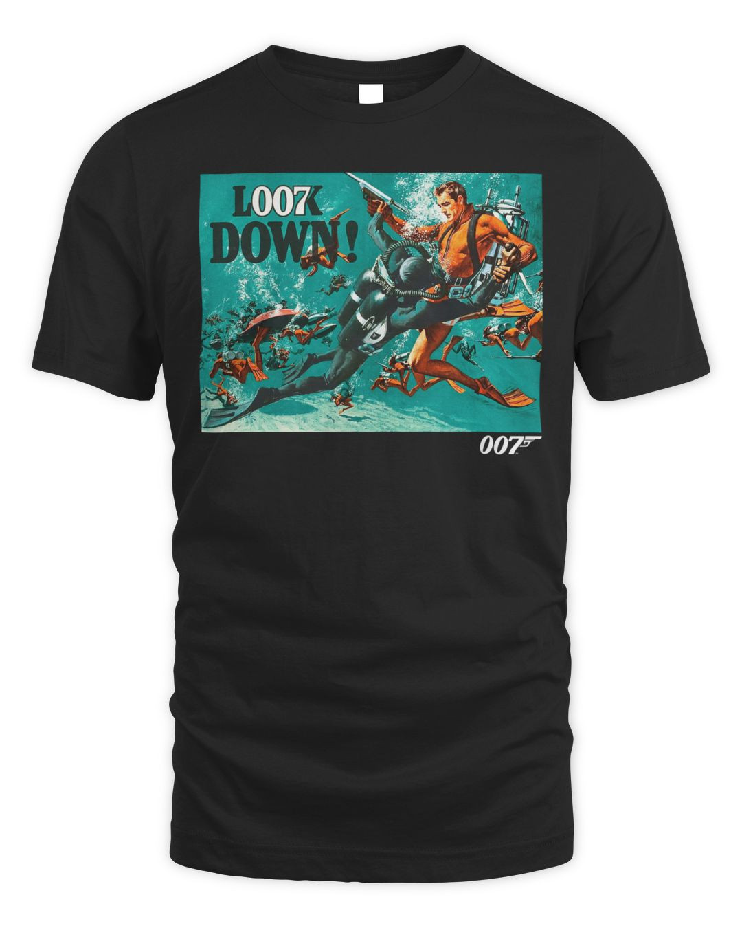 James Bond Merchandise Look Down Shirt