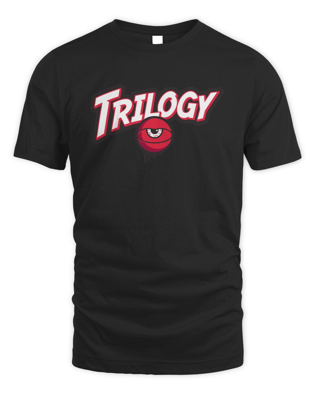 Men's Homage Red Trilogy Logo Tri-blend T-shirt