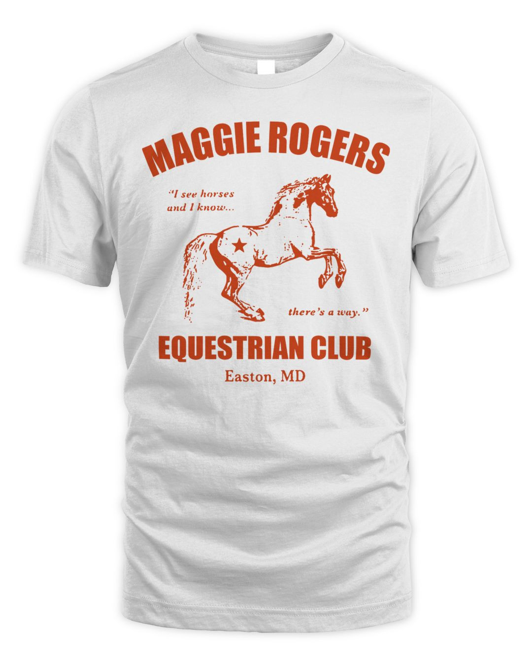 Maggie Rogers Merch Equestrian Club Shirt