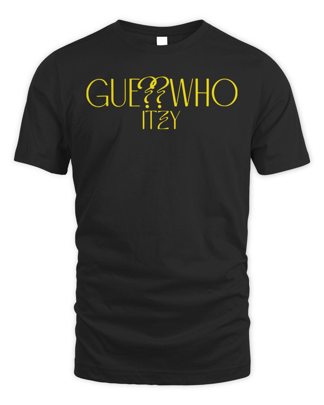 Itzy Merch Guess Who T-shirt