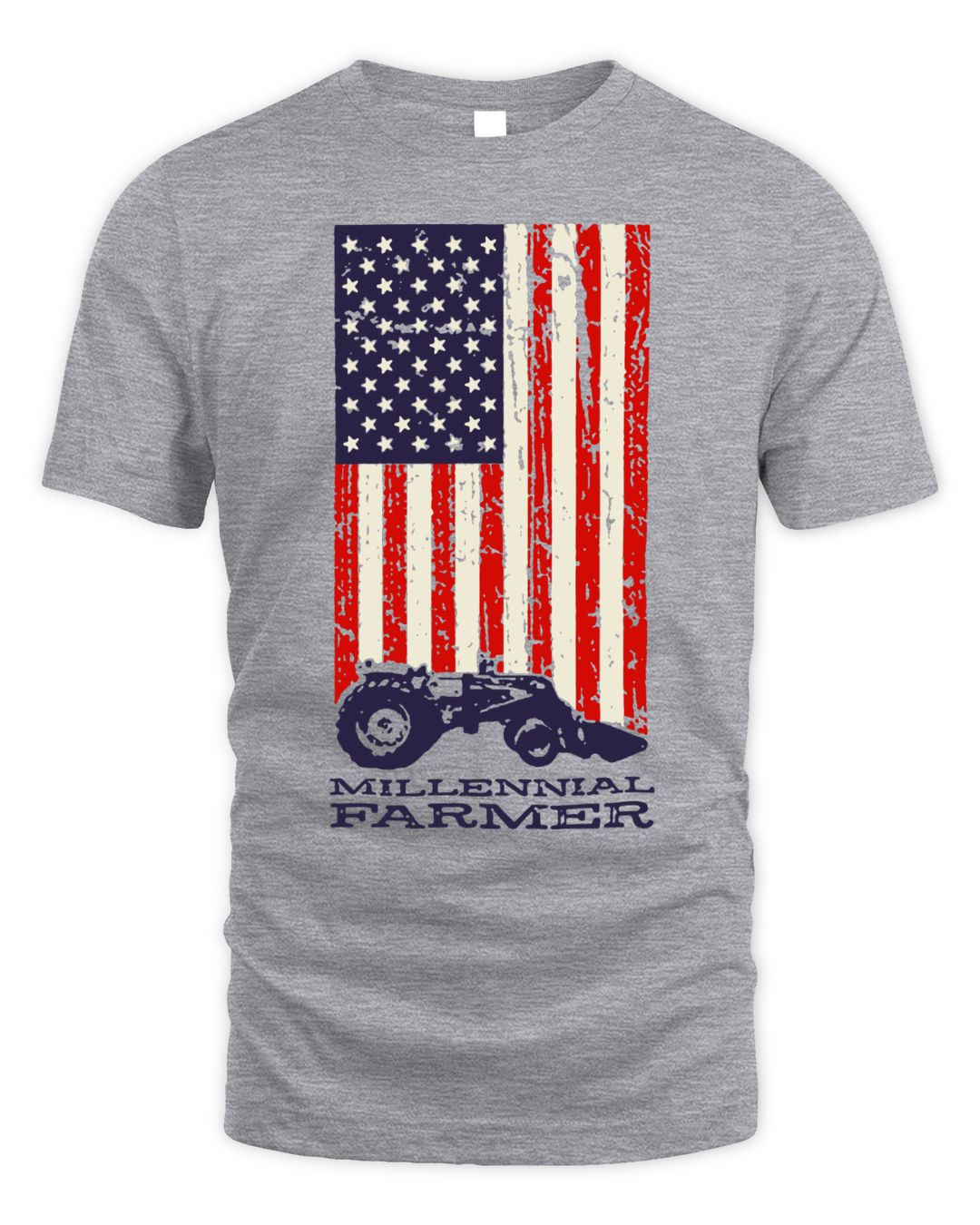 Millennial Farmer Merch Old Glory Moline Flag Shirt