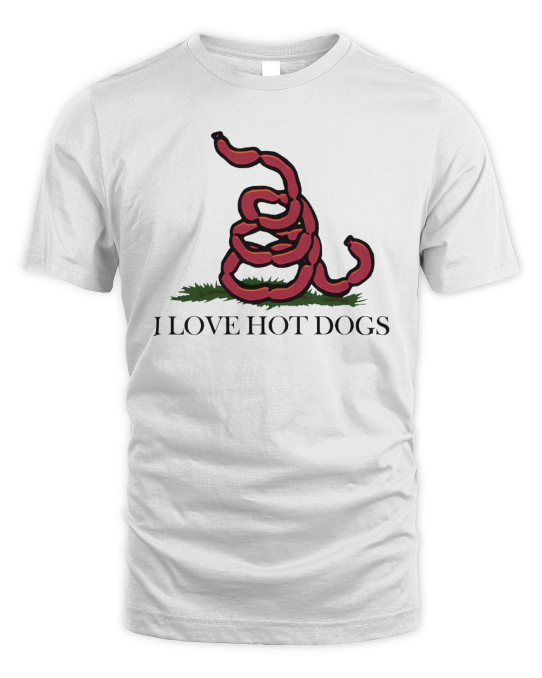 I Love Hot Dog Flag T Shirt 2024 Hoodie Sweatshirt