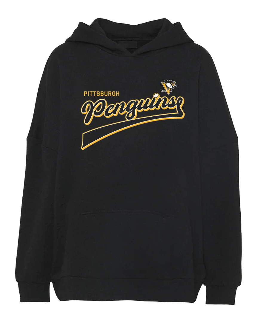 Levelwear Richmond Retro Script Pittsburgh Penguins Hoodie