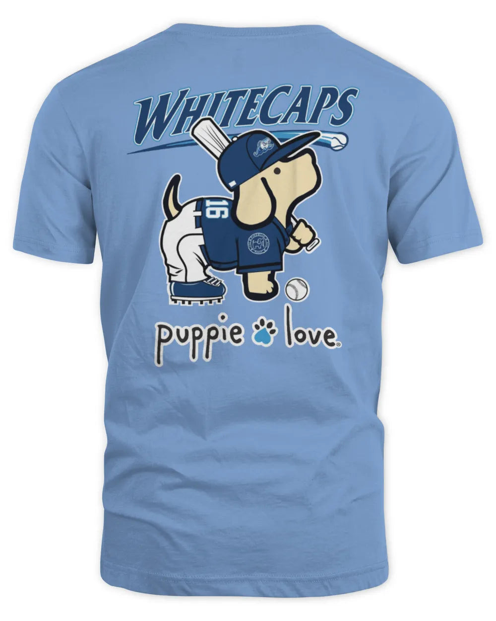 Milb X Puppie Love West Michigan Whitecaps Baseball T Shirt