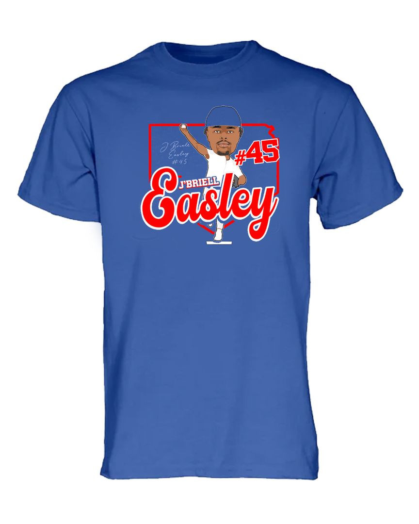 J'briell Easley Baseball Signature T Shirt