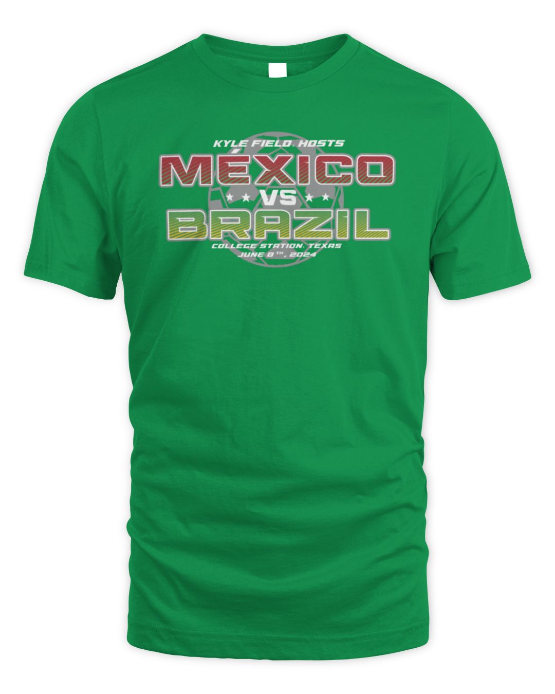 Mexico Vs Brazil In Texas 2024 T-shirt