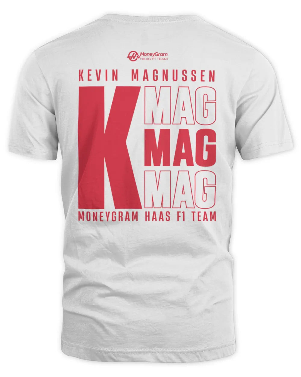 Kevin Magnussen Haas F1 Team Kmag 2024 Shirt White