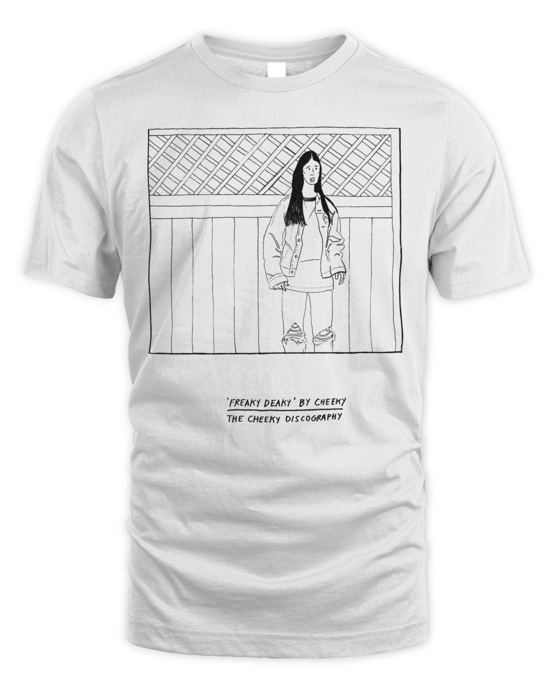 Jeff Rosenstock Merch Freaky Deaky By Cheeky Discography Shirt