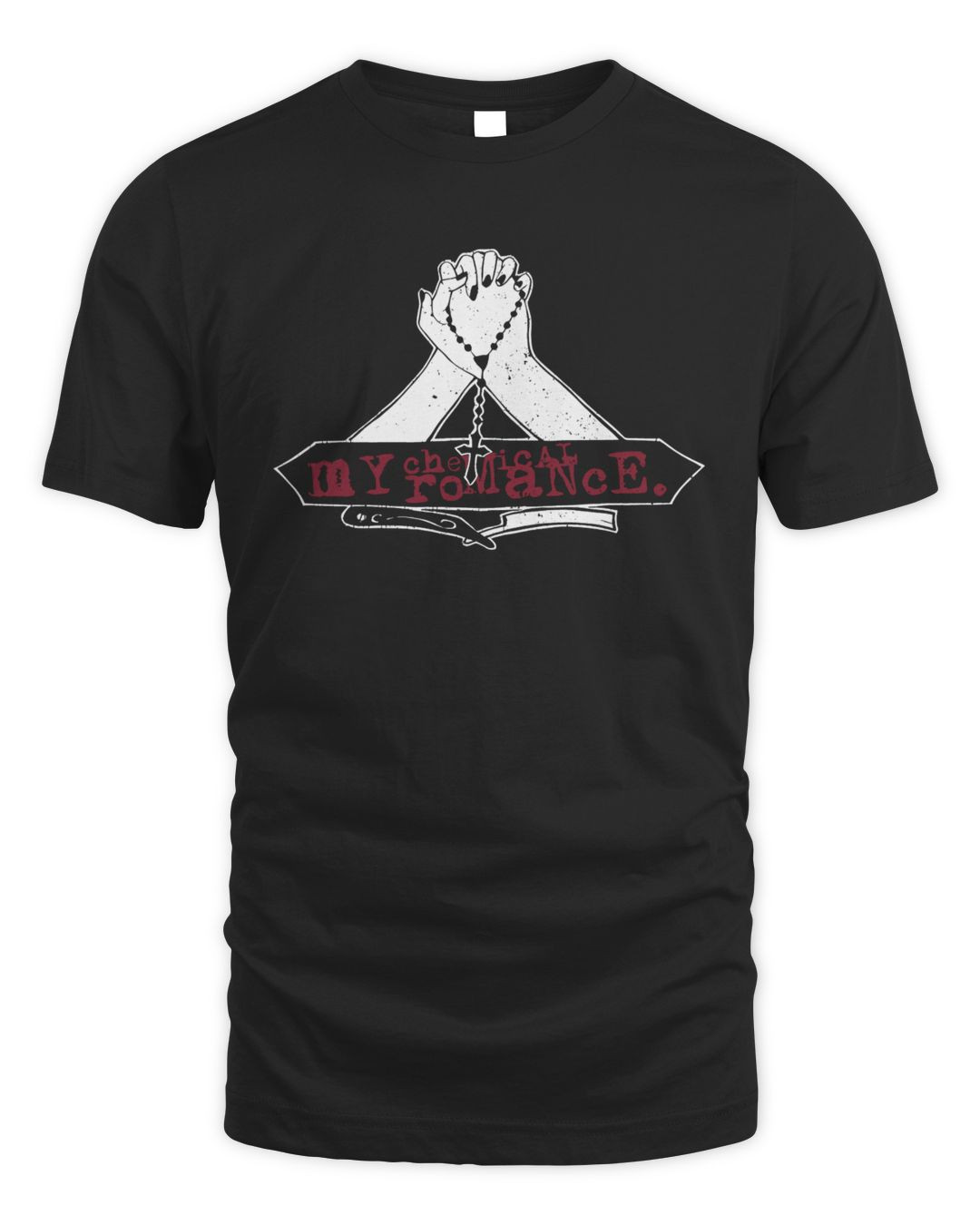 My Chemical Romance Praying Hands Distressed Hoodie Sweatshirt