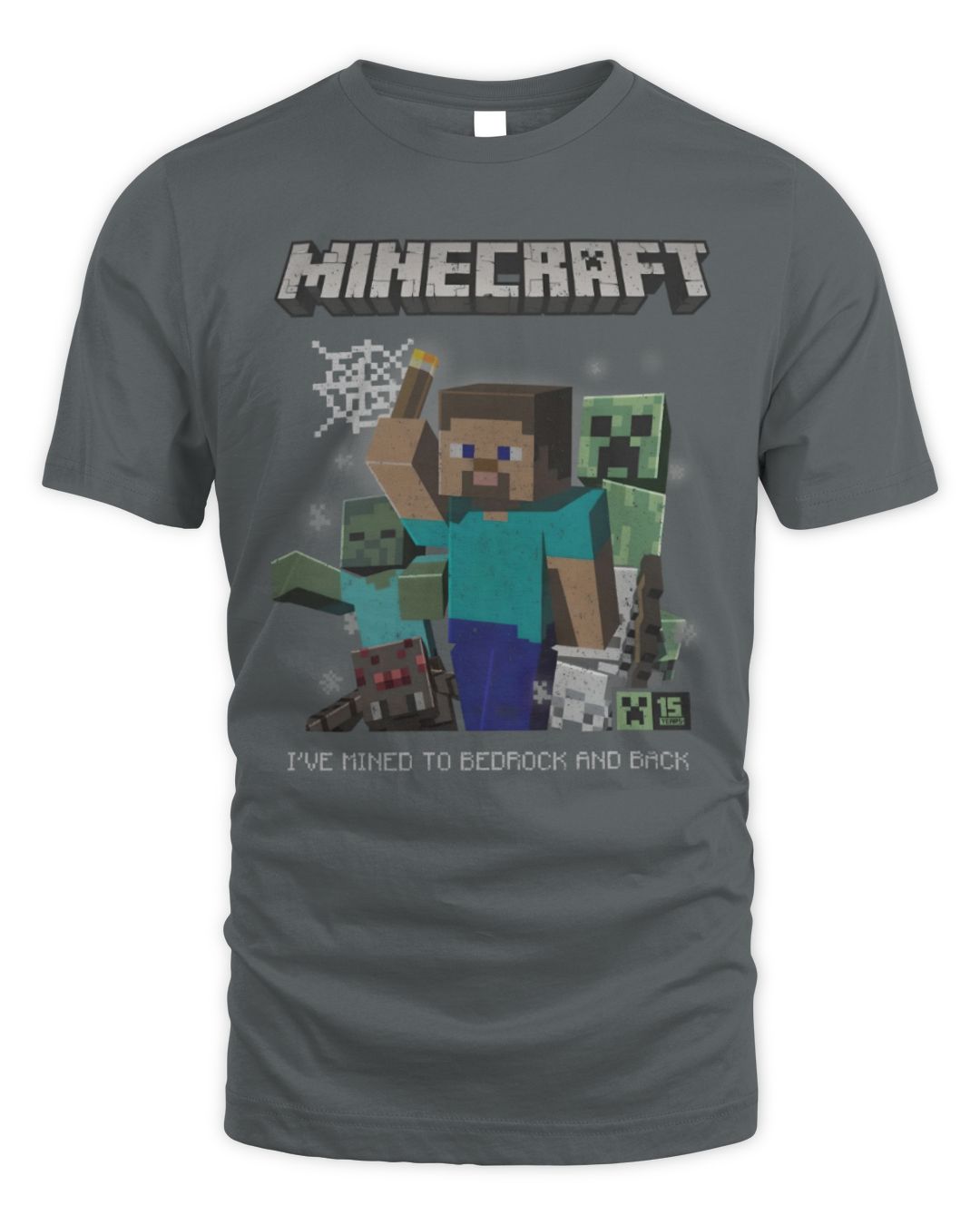 Minecraft Shop Minecraft 15th Anniversary Vintage 90s Shirt
