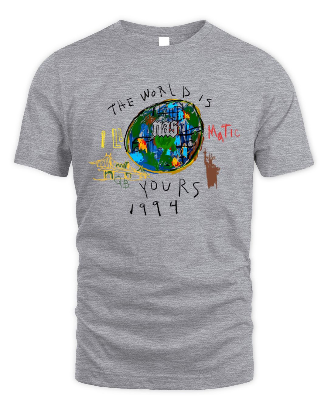 Nas Official Store 30 Years Of Illmatic Cement Hoodie