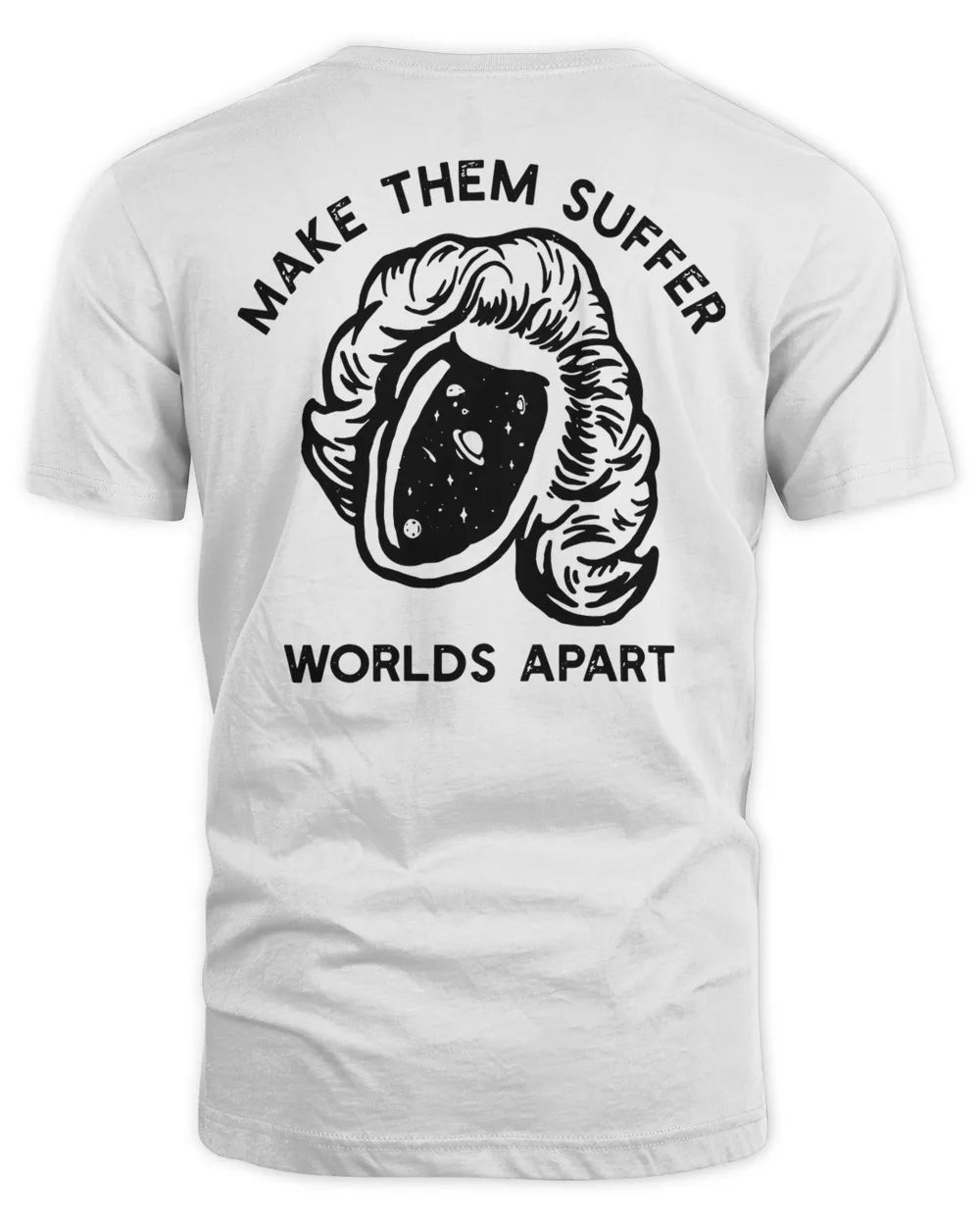 Make Them Suffer Merch Space Face Shirt
