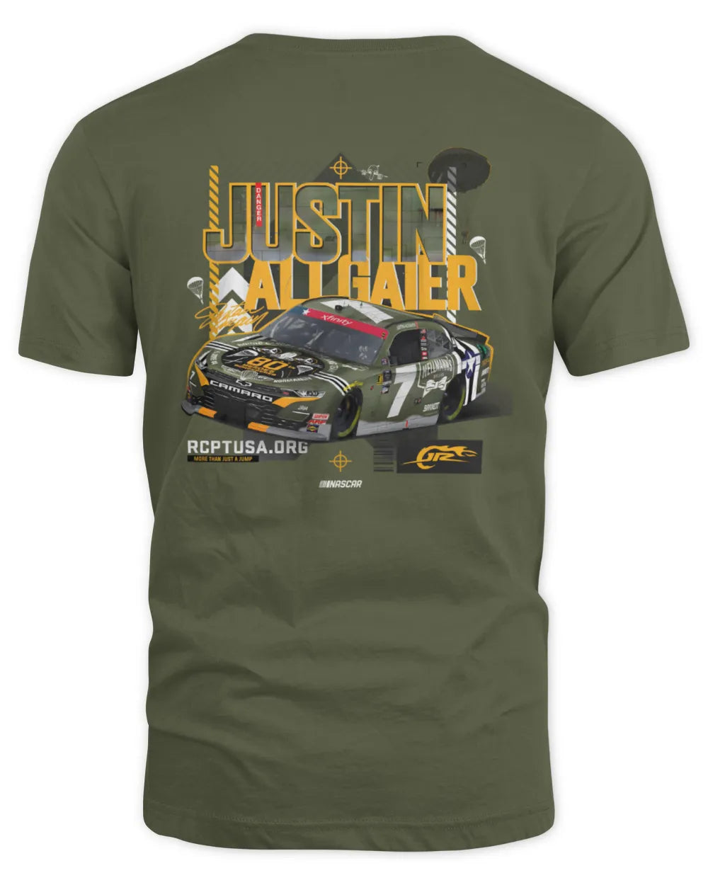Justin Allgaier's #7 Rcpt Team T Shirt