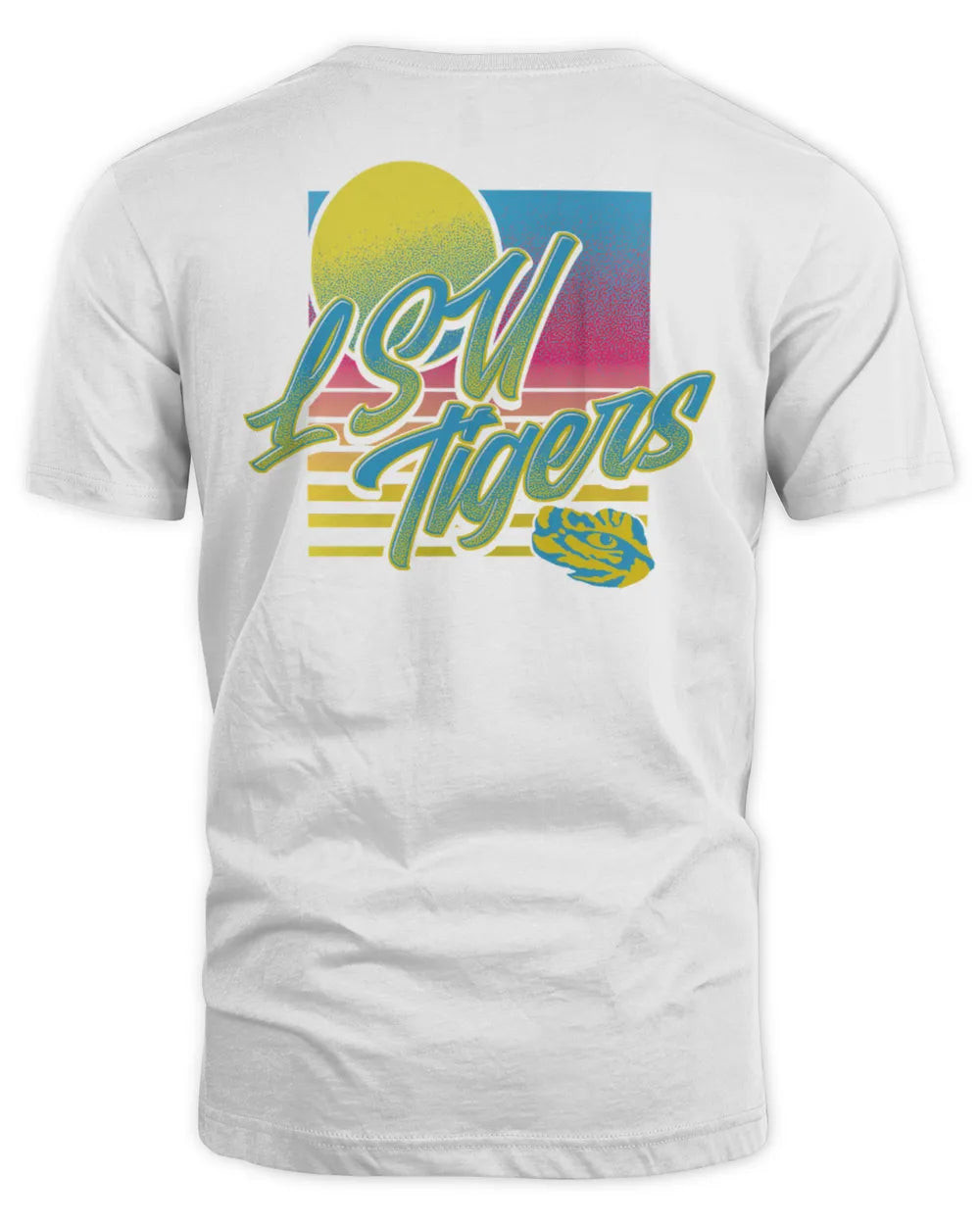 Lsu Tigers High Hurdles T-shirt White