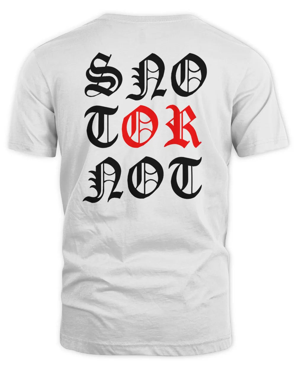 Homixide Gang Snot Or Not Tattoo Oversized Tee