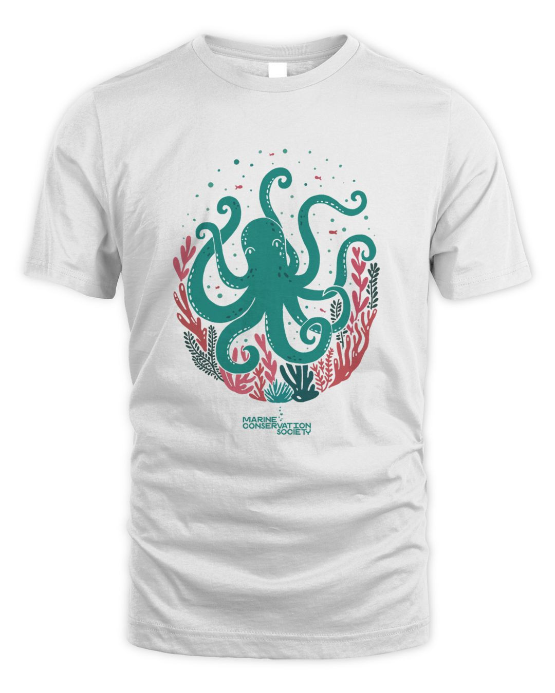 Marine Conservation Society Shop Octopus T-shirt Clothing