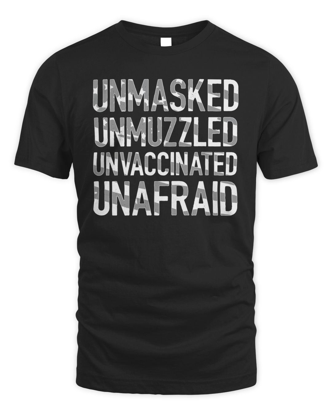 Hodgetwins Merch Unmasked Unmuzzled Unvaccinated Unafraid Shirt