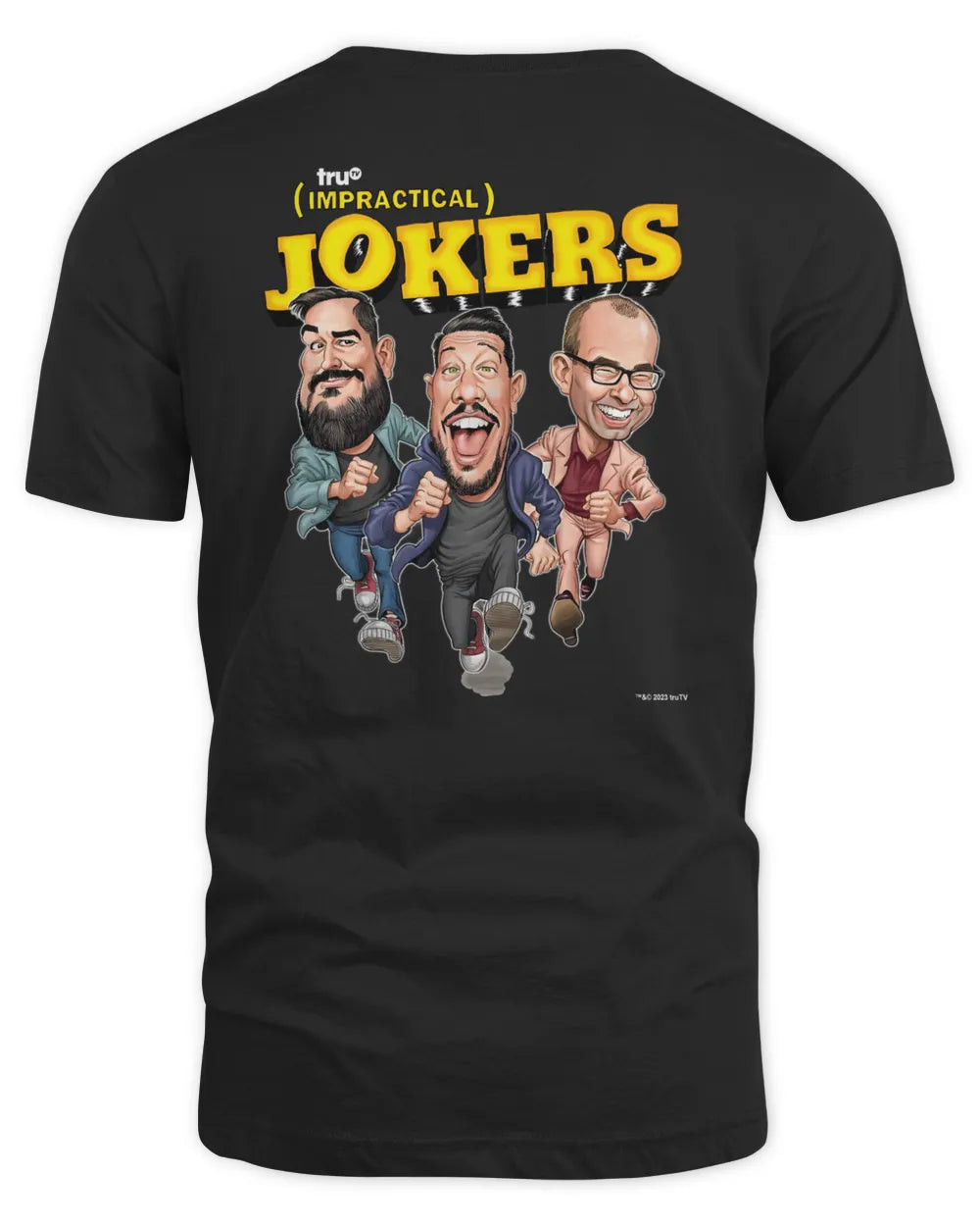 Impractical Jokers Black Caricature Logo Hoodie