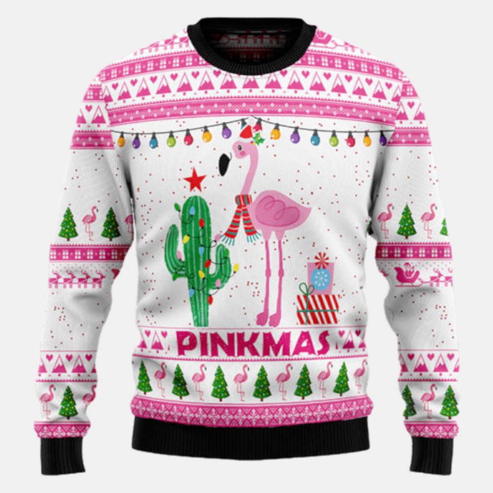 Merry Pinkmas Ugly Sweater