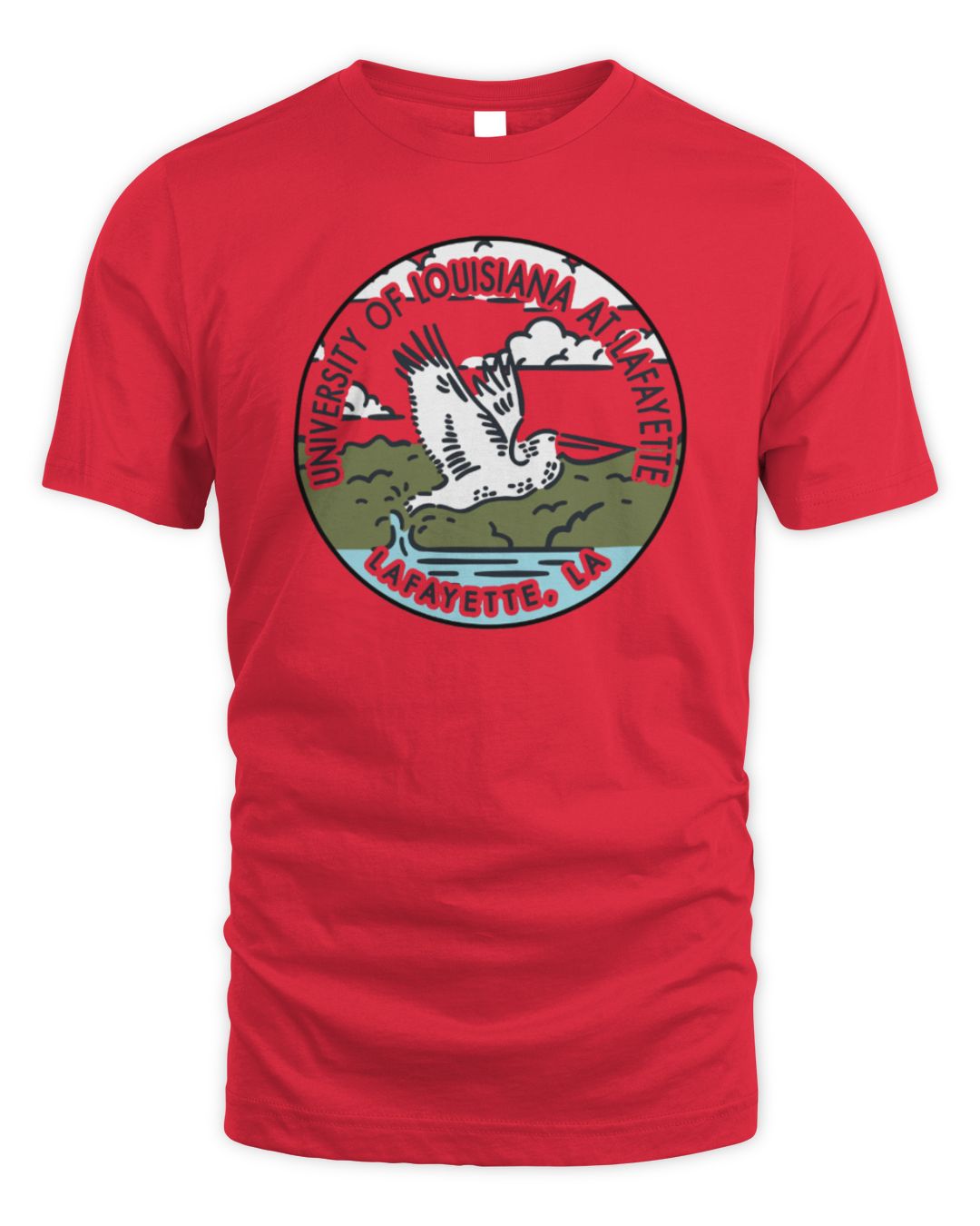 Louisiana Ragin' Cajuns Scenic T-shirt