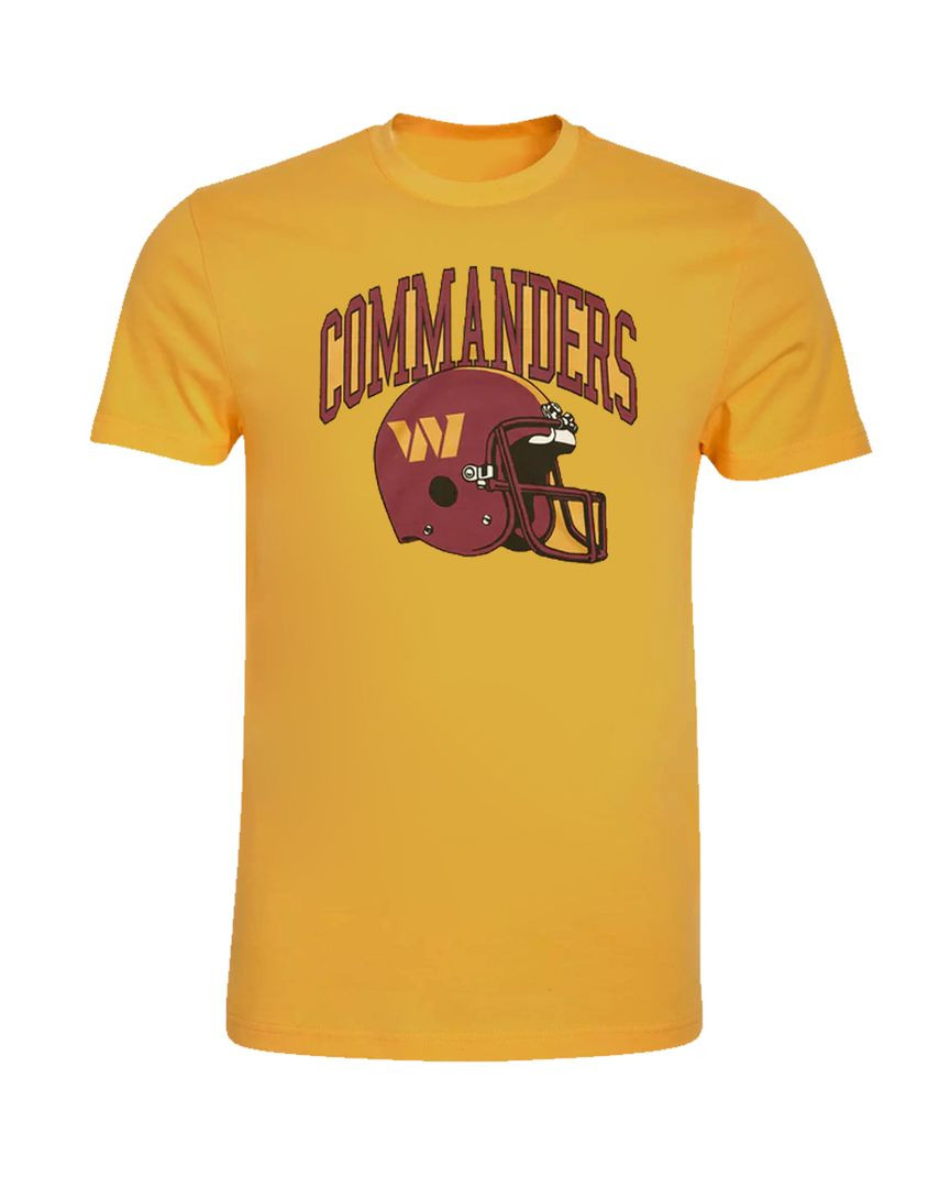 Homage Washington Commanders Helmet Retro T Shirt